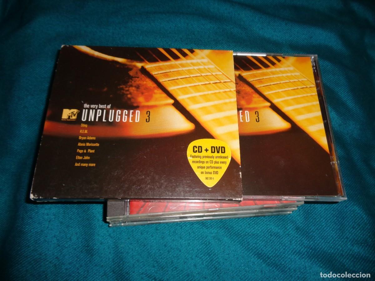 Music CDs: THE VERY BEST OF MTV UNPLUGGED 3. CD + DVD. IMPECABLE(#)