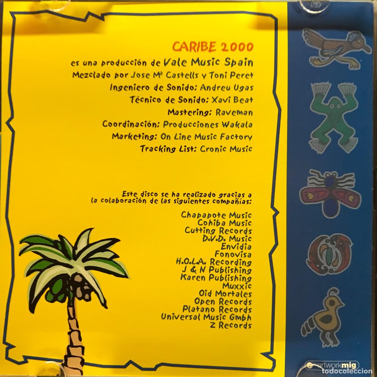 CDs de m&uacute;sica: Various ● Caribe 2000: La Bomba Del Verano ● 4 x CD, Compilation - Foto 8