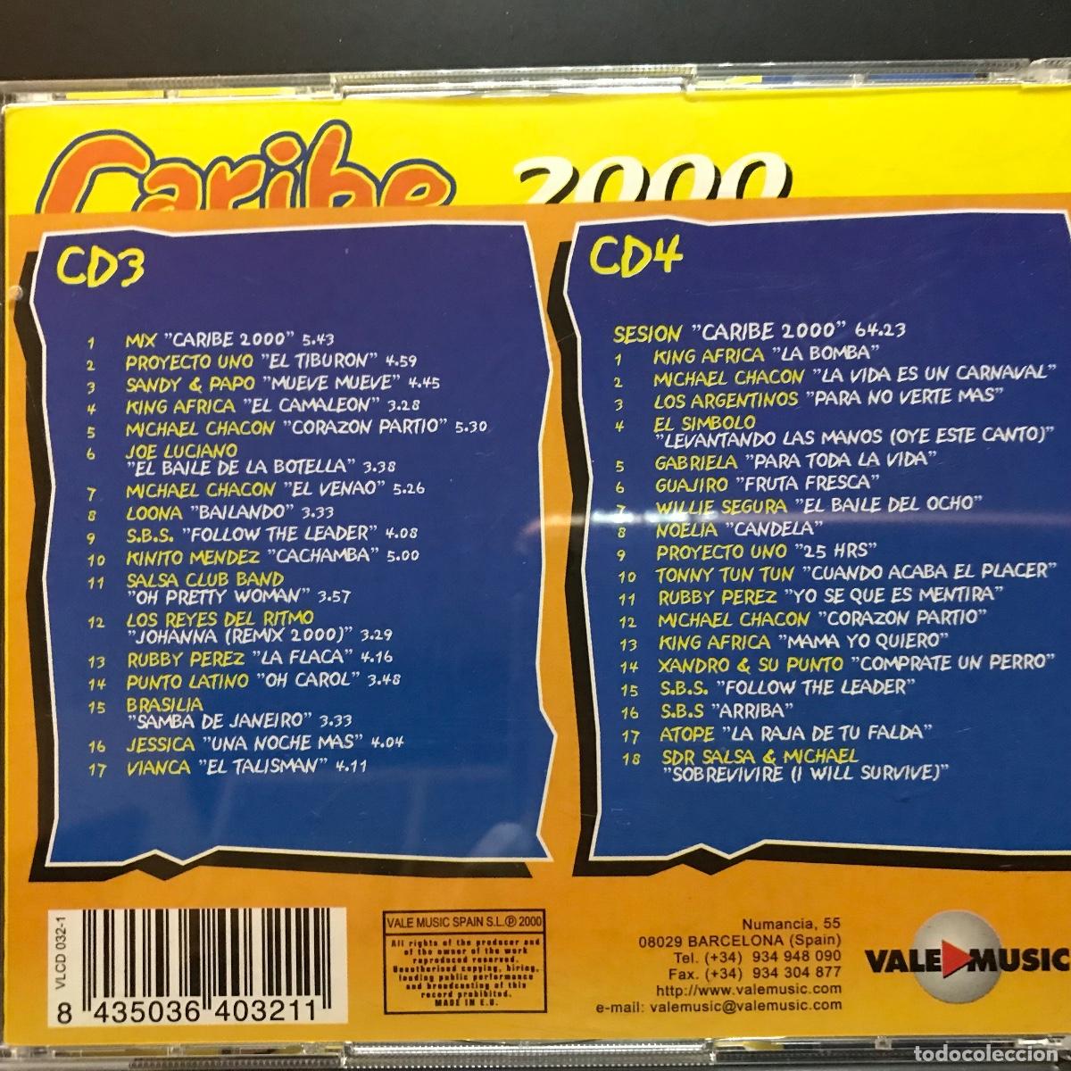 CDs de m&uacute;sica: Various ● Caribe 2000: La Bomba Del Verano ● 4 x CD, Compilation - Foto 9