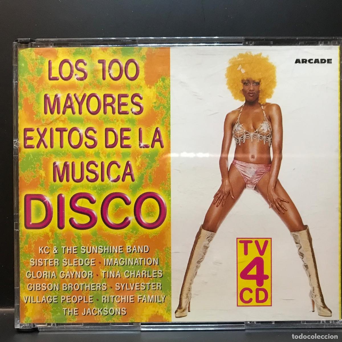 CDs de m&uacute;sica: Various ● Los 100 Mayores Exitos De La Musica Disco ● 4 x CD, Compilation (CD n&ordm;2 extraviado) - Foto 1