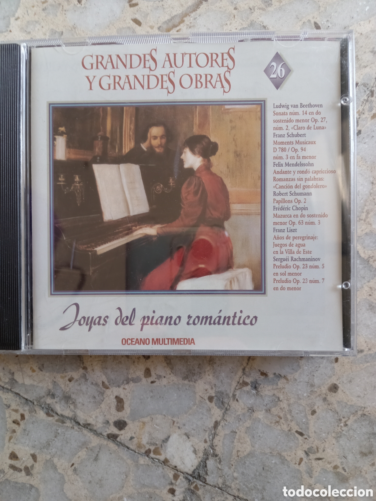 CD de M&uacute;sica: CD JOYAS DEL PIANO ROMANTICO GRANDES AUTORES Y GRANDES OBRAS 26
