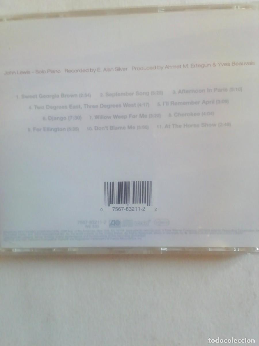 CDs de m&uacute;sica: JOHN LEWIS. EVOLUTION. CD - Foto 2