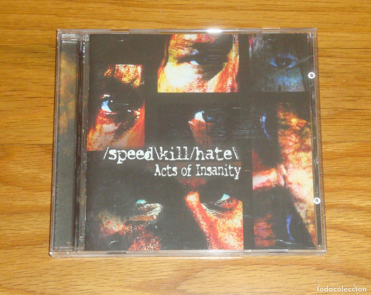 CDs de m&uacute;sica: SPEED KILL HATE - Act Of Insanity CD THRASH con miembros de OVERKILL - Foto 1