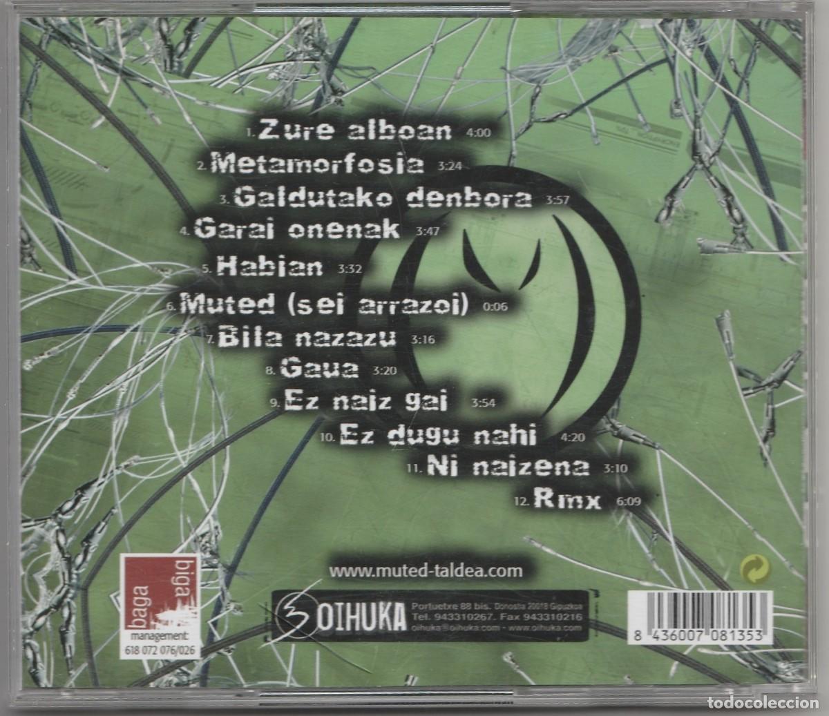 CDs de m&uacute;sica: CD MUTED - SAREAN - METAL - Foto 2