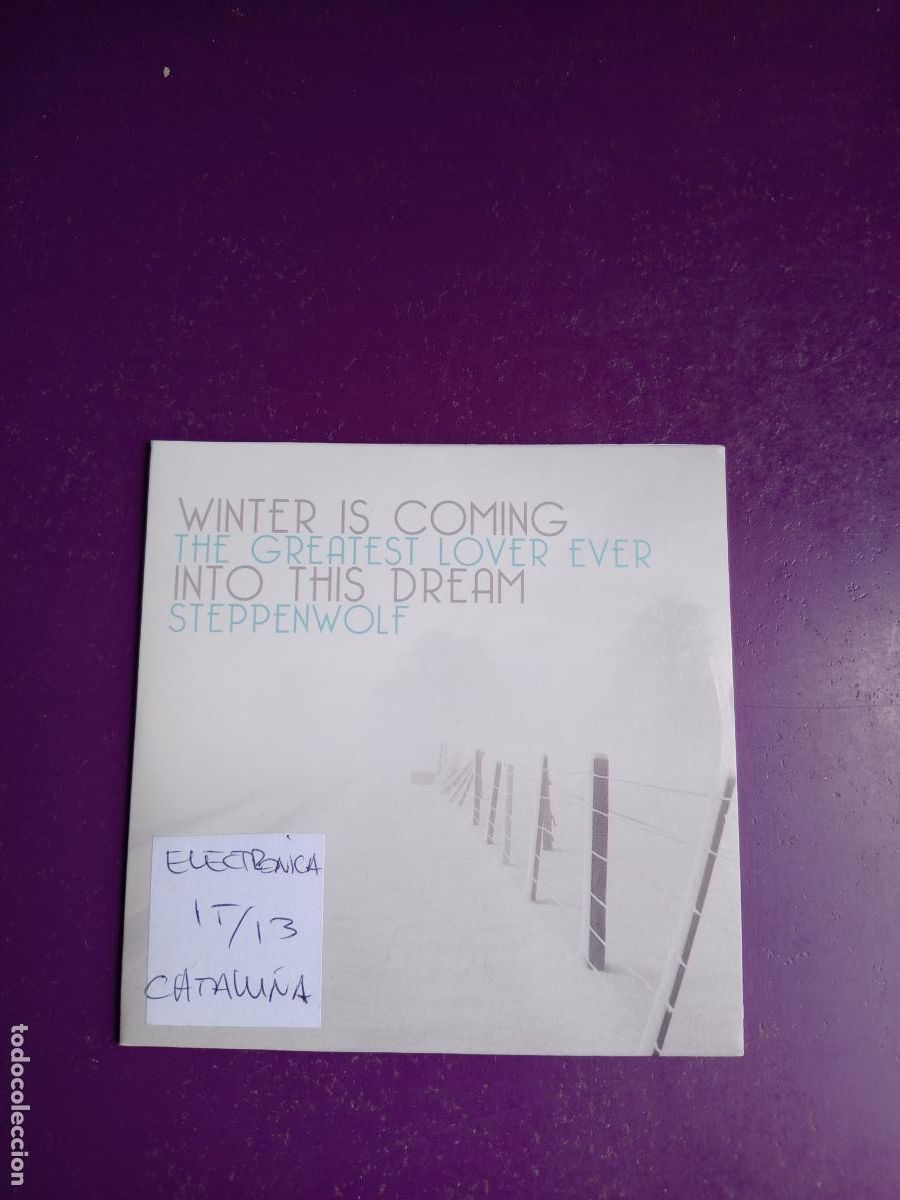 CDs de M&uacute;sica: Stendhal Syndrome - WINTER IS COMING EP - CD AUTOEDITADO 2012 - SYNTH POP ELECTRONICA CATALU&Ntilde;A