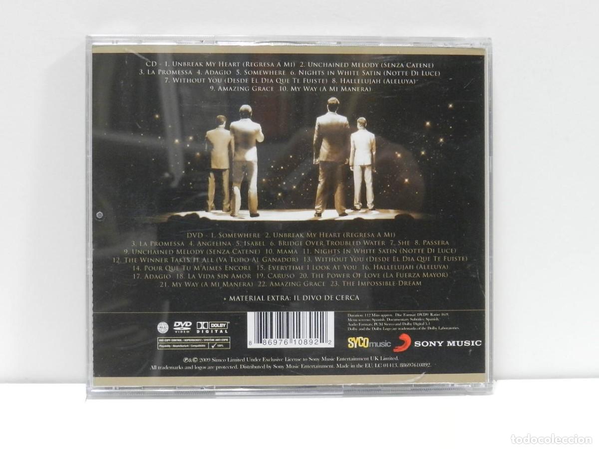 CDs de m&uacute;sica: DISCO CD + DVD. Il Divo &ndash; En Barcelona. COMPACT DISC. - Foto 2