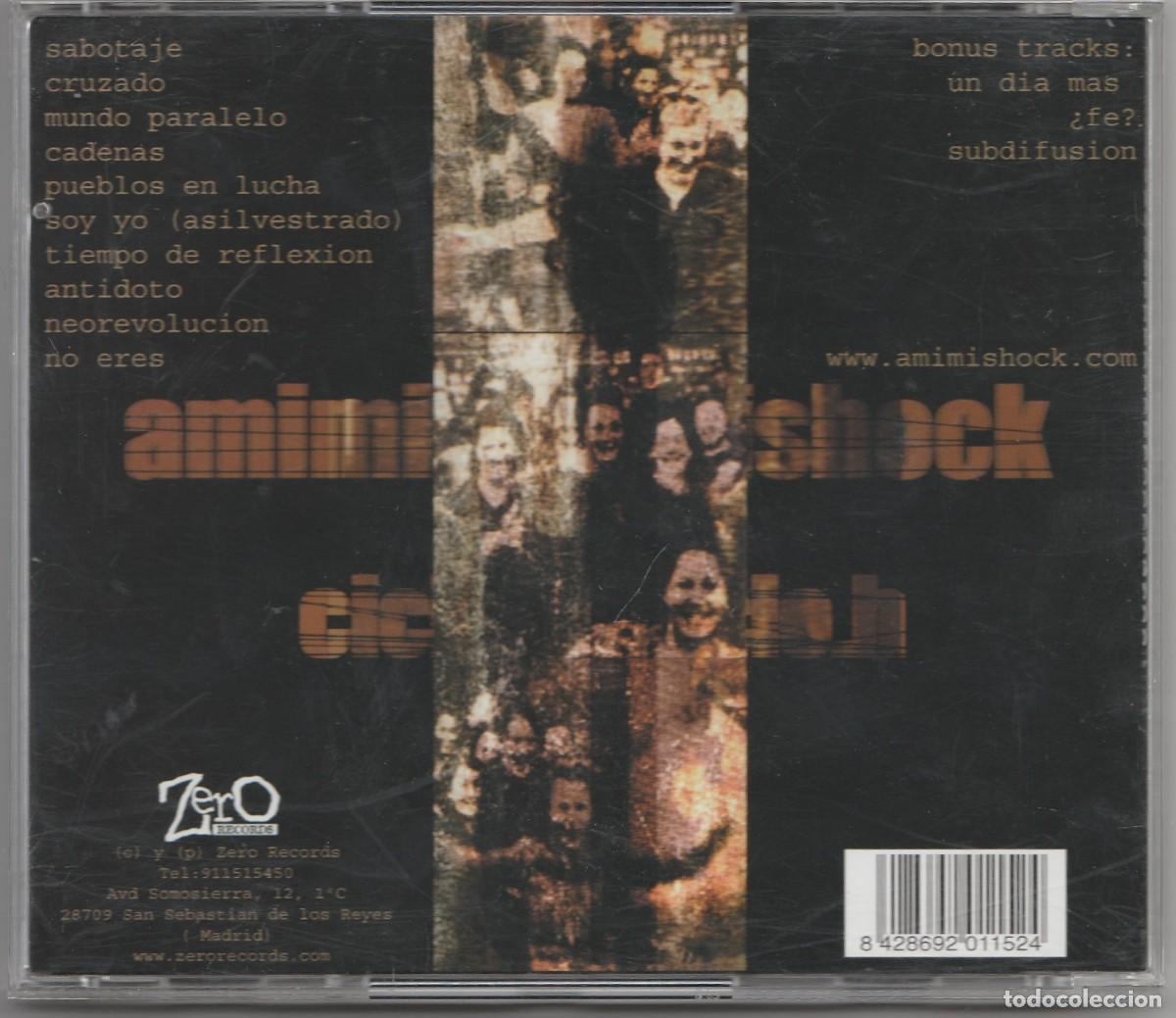 CDs de m&uacute;sica: CD AMIMISHOCK - CICLO H - METAL - Foto 2