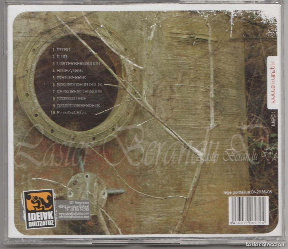 CDs de m&uacute;sica: CD EXUM - LASTER BERANDU DA - METAL - Foto 2