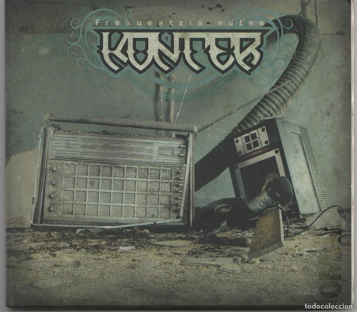 CDs de m&uacute;sica: CD KONTER - FREKUENTZIA HUTSA - METAL - DIGIPACK