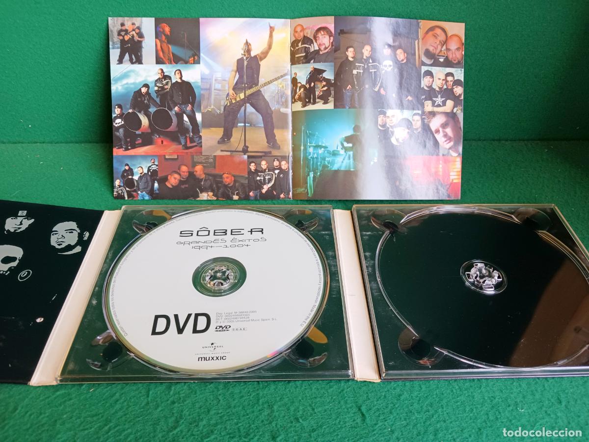 CDs de m&uacute;sica: SOBER - GRANDES &Eacute;XITOS 2005 - DIGIPACK DVD + LIBRETO - INCOMPLETO - Foto 6
