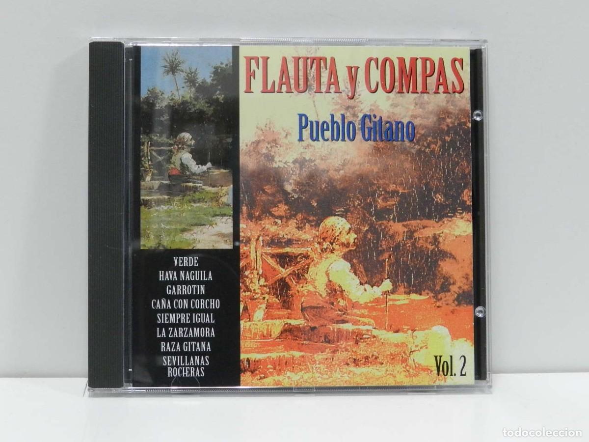 CDs de m&uacute;sica: DISCO CD. Pueblo Gitano &ndash; Flauta Y Compas, Vol. 2. COMPACT DISC. - Foto 1