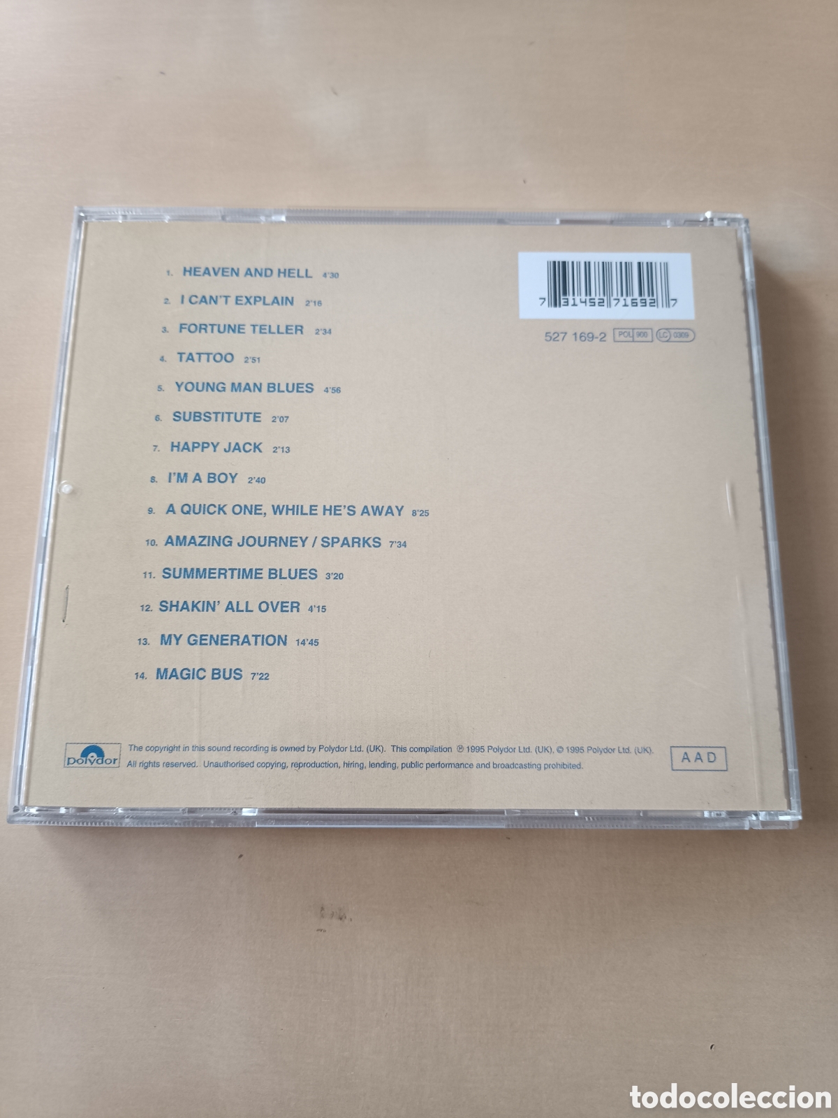 CDs de m&uacute;sica: CD THE WHO - LIVE AT LEEDS - Foto 2