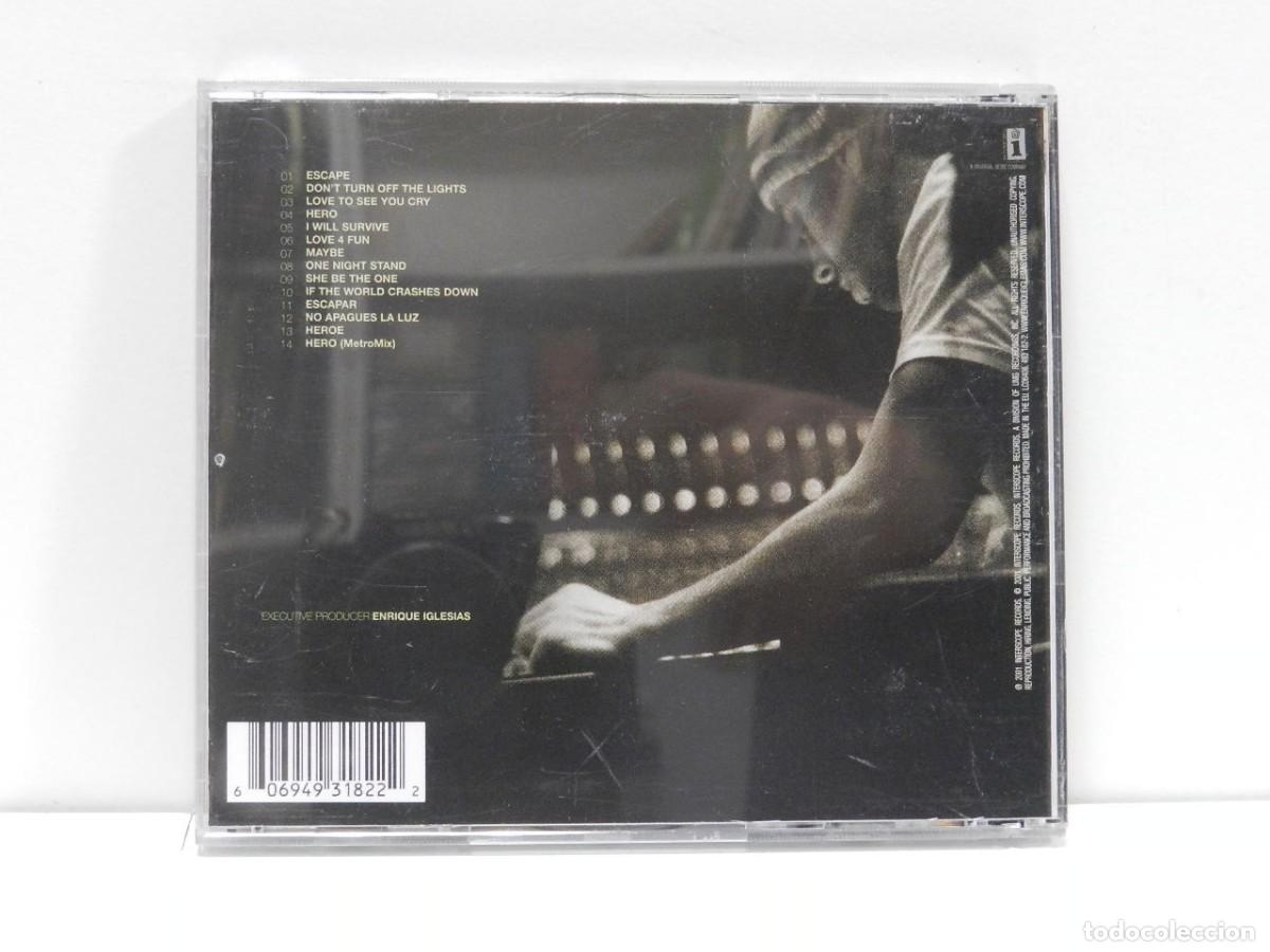 CDs de m&uacute;sica: DISCO CD. Enrique &ndash; Escape. COMPACT DISC. - Foto 2