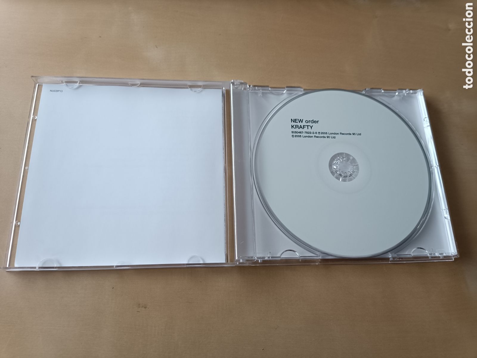 CDs de m&uacute;sica: CD SINGLE NEW ORDER - KRAFTY - Foto 3