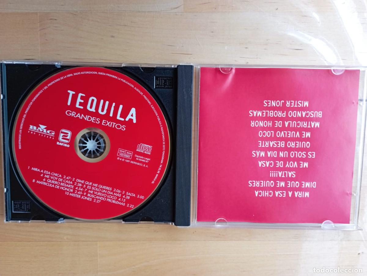 CDs de m&uacute;sica: TEQUILA, GRANDES &Eacute;XITOS, SPAIN, ZAFIRO, CD. - Foto 3