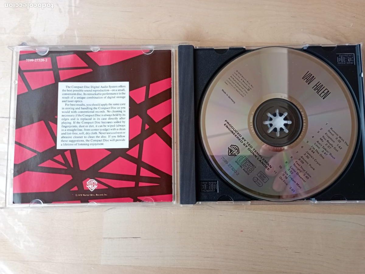 CDs de m&uacute;sica: VAN HALEN 1984, Warner Bros, CD. - Foto 3