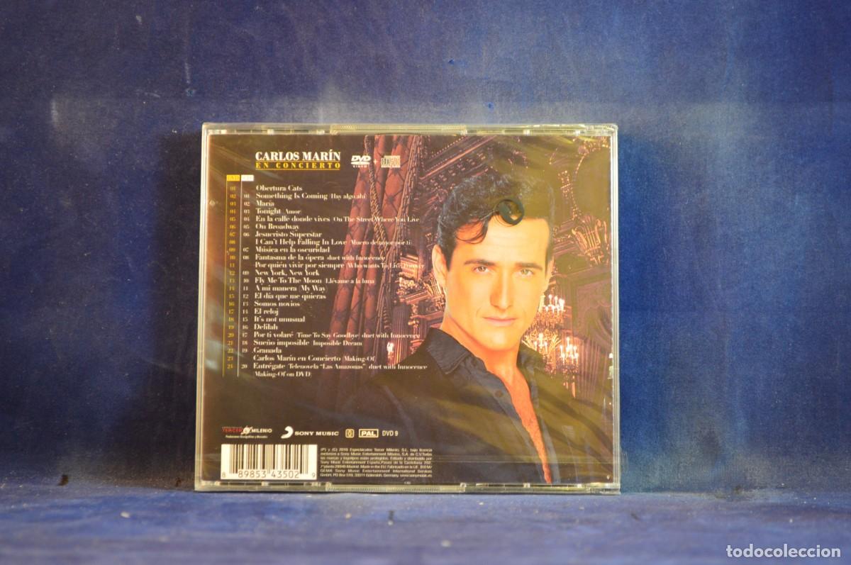 CDs de m&uacute;sica: CARLOS MAR&Iacute;N &ndash; EN CONCIERTO - CD + DVD - Foto 2