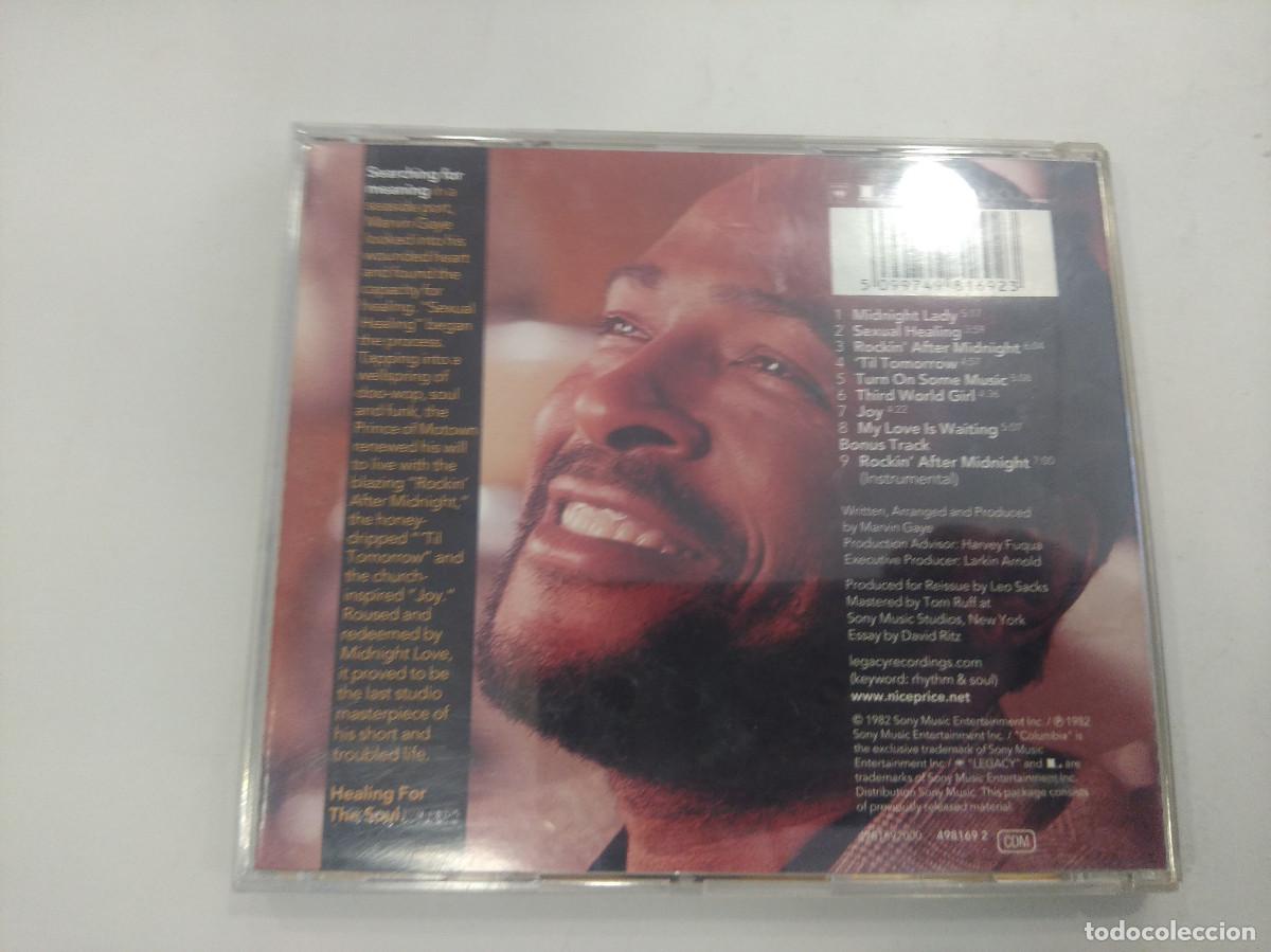 CDs de m&uacute;sica: MARVIN GAYE/MIDNIGHT LOVE/CD. - Foto 3