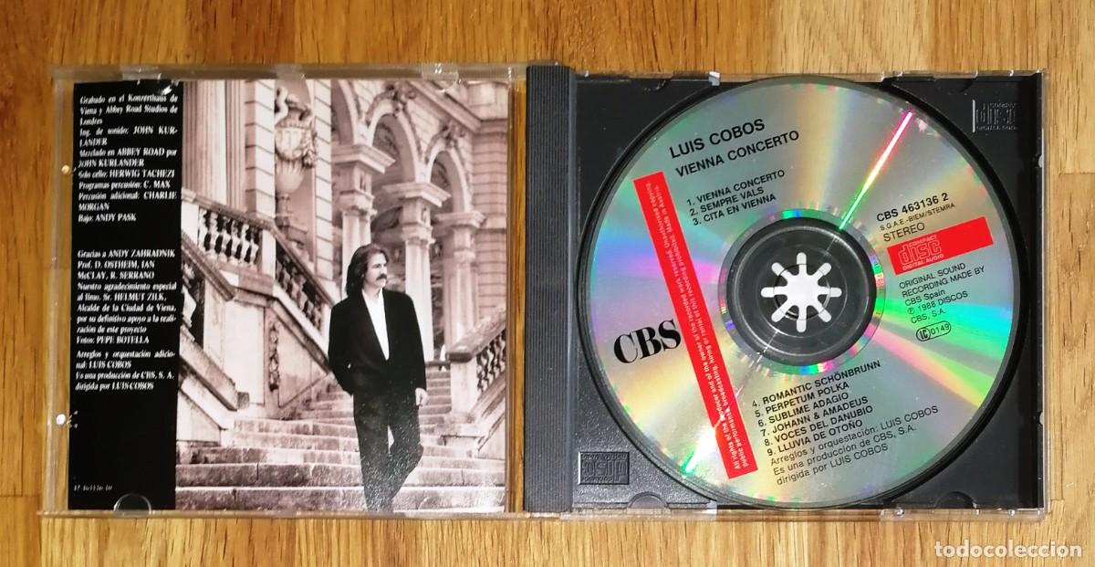 CDs de m&uacute;sica: CD. LUIS COBOS. VIENNA CONCERTO. - CBS, 1988 - Foto 2