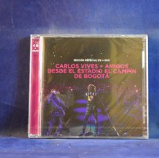 CD di Musica: CARLOS VIVES – CARLOS VIVES + AMIGOS DESDE EL ESTADIO EL CAMPÍN DE BOGOTÁ - CD + DVD