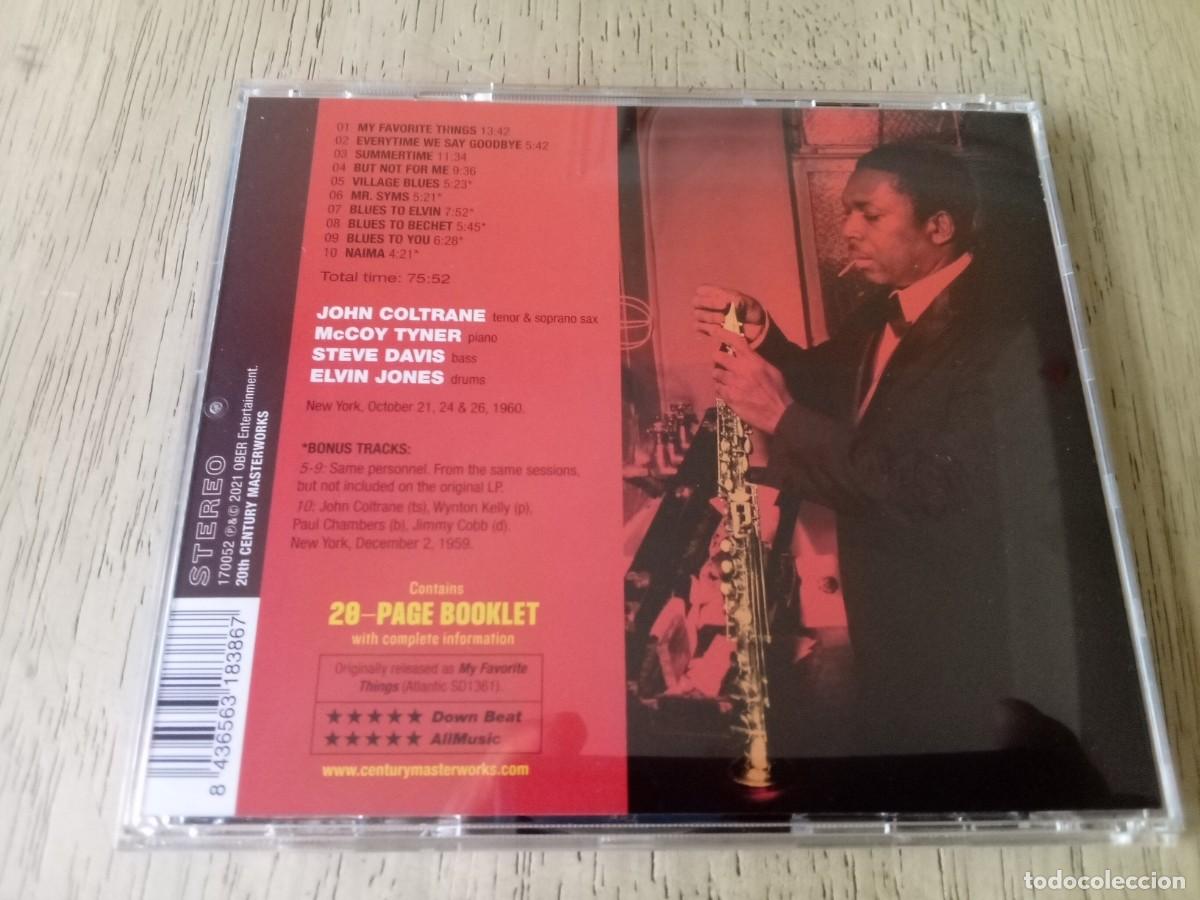 CDs de m&uacute;sica: John Coltrane. My favorite things. CD - Foto 2