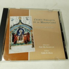 CDs de Música: CHANTS SYRIAQUES DE LA MESOPOTAMIE- CD - C115