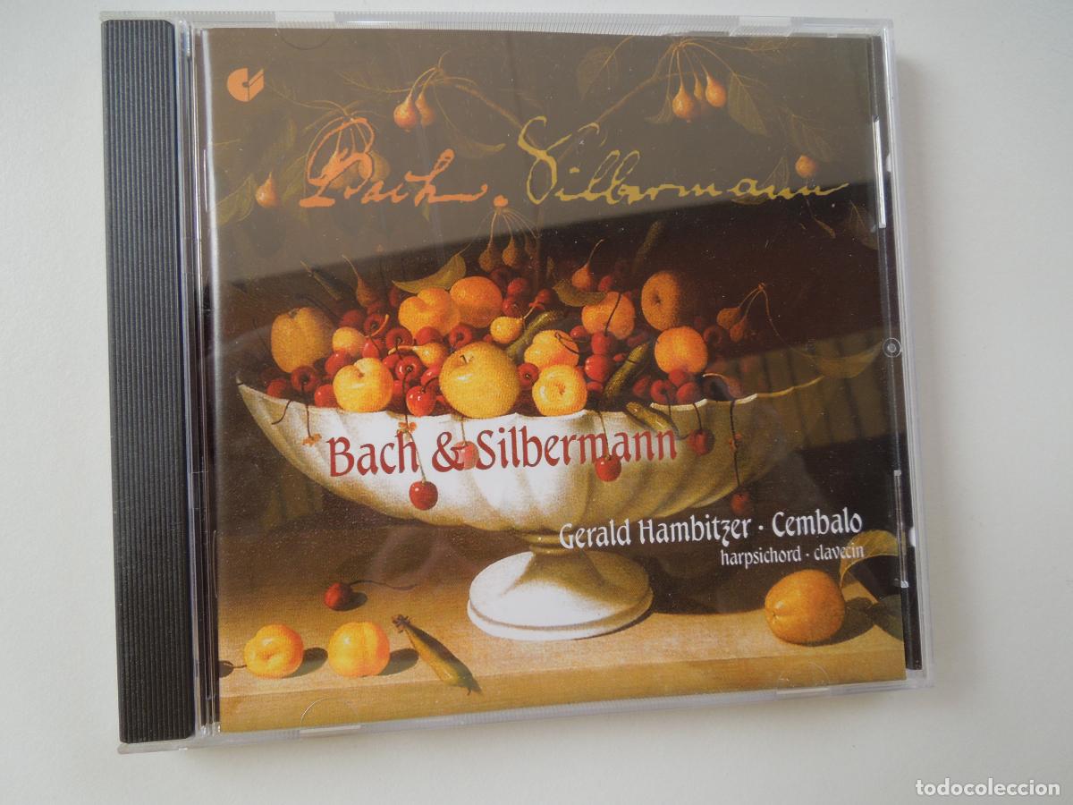 CDs de m&uacute;sica: BACH &SILBERMANN - GERALD HAMBITZER - CEMBALO - CD - Foto 1