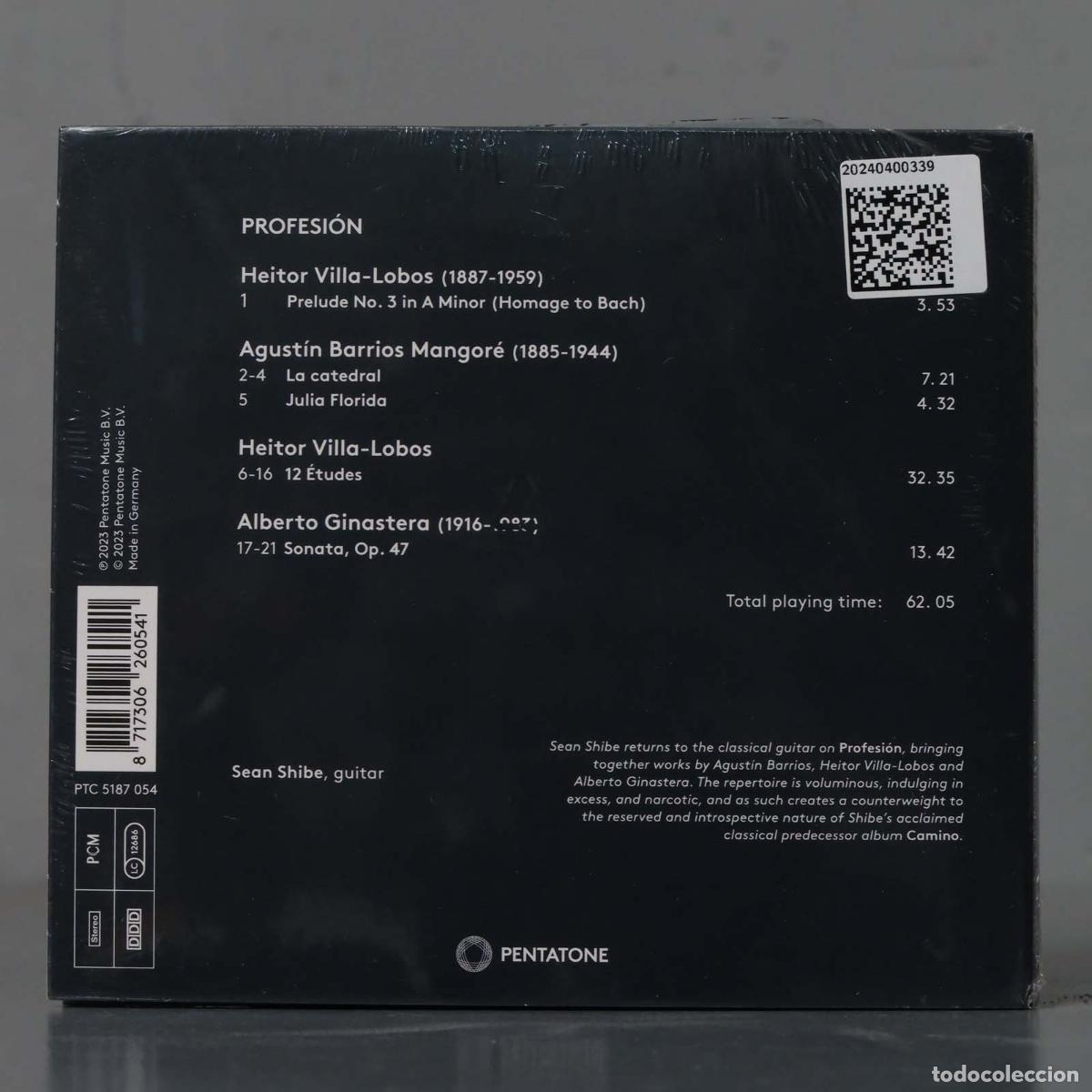 CDs de m&uacute;sica: CD. Sean Shibe - Profesi&oacute;n. PRECINTADO - Foto 2