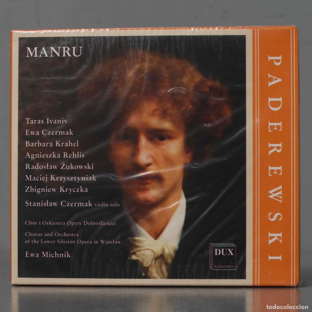 CD di Musica: CD. EWA MICHNIK IGNACY JAN PADEREWSKI: MANRU . PRECINTADO