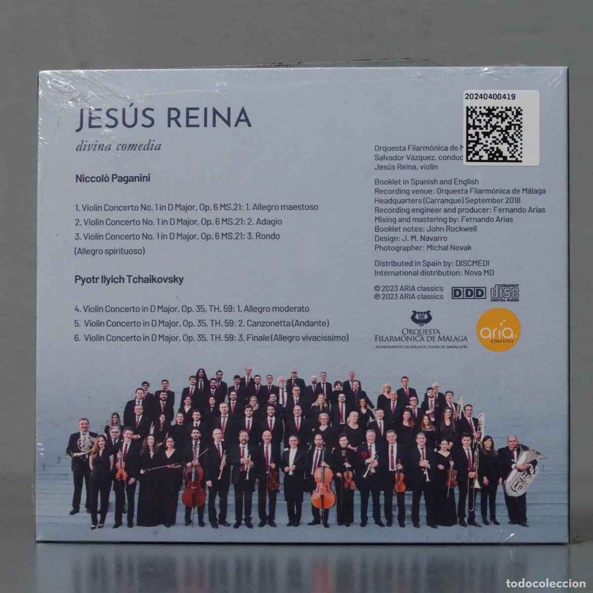 CDs de m&uacute;sica: CD. Divina comedia - Jesus Reina. PRECINTADO - Foto 2