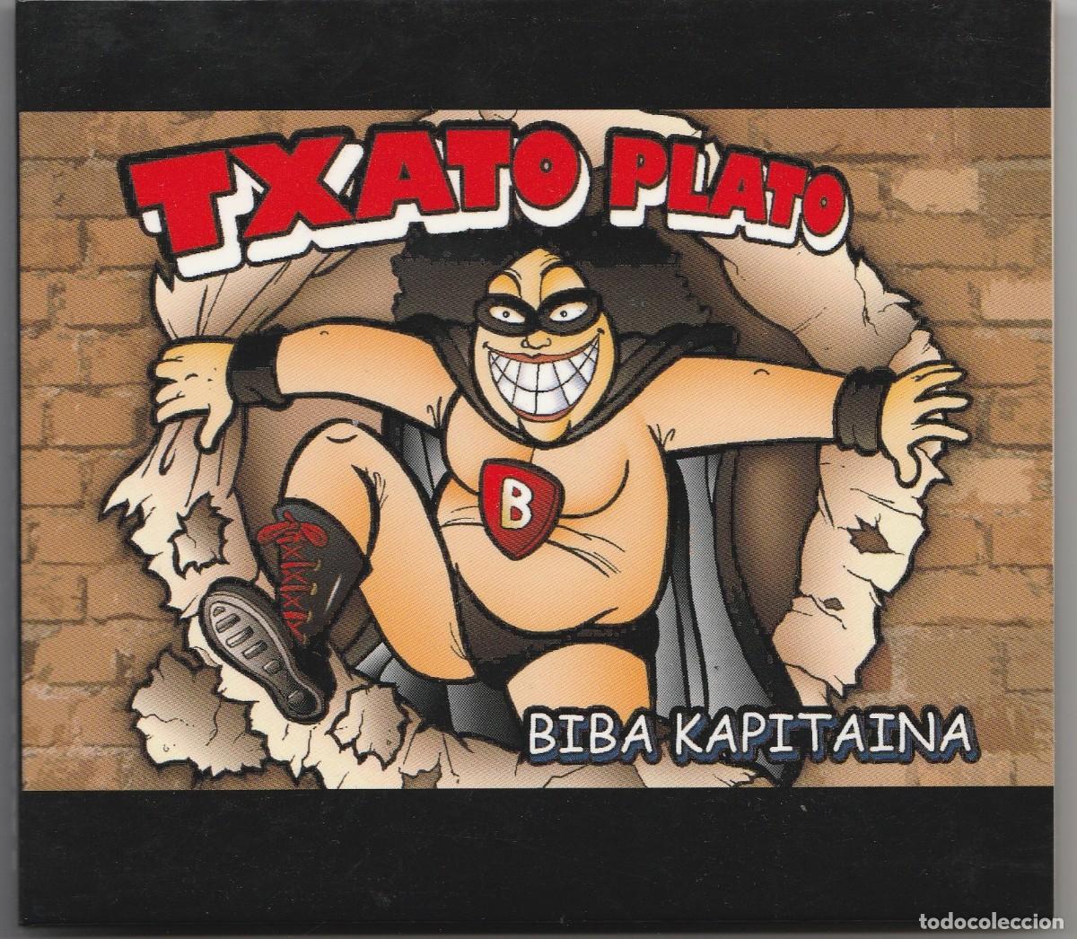 CDs de Musique: CD TXATO PLATO - BIBA KAPITAINA - DIGIPACK