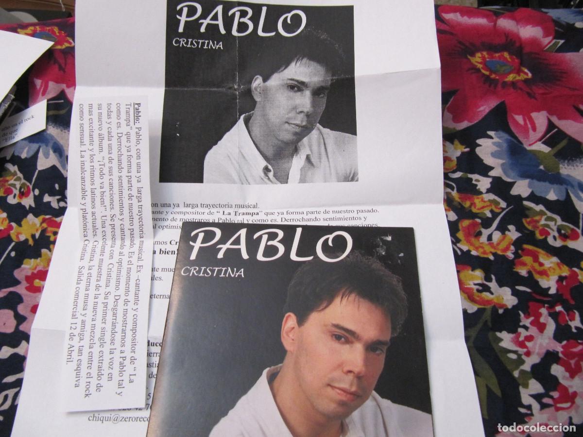 CDs de m&uacute;sica: Pablo &ndash; Cristina CD SINGLE CADENA 100 - Foto 1
