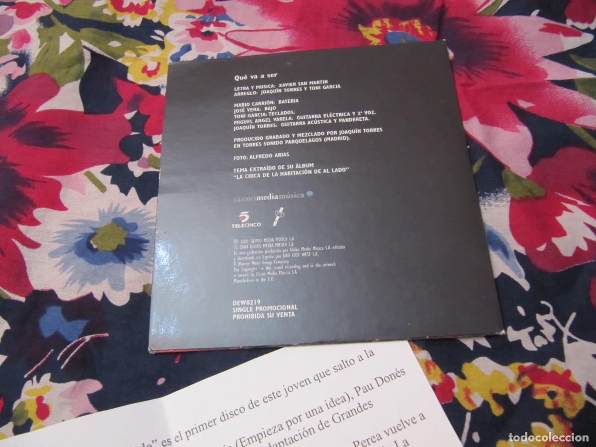 CDs de m&uacute;sica: FRAN PEREA - QUE VA A SER ( CD SINGLE CADENA 100 ) - Foto 2