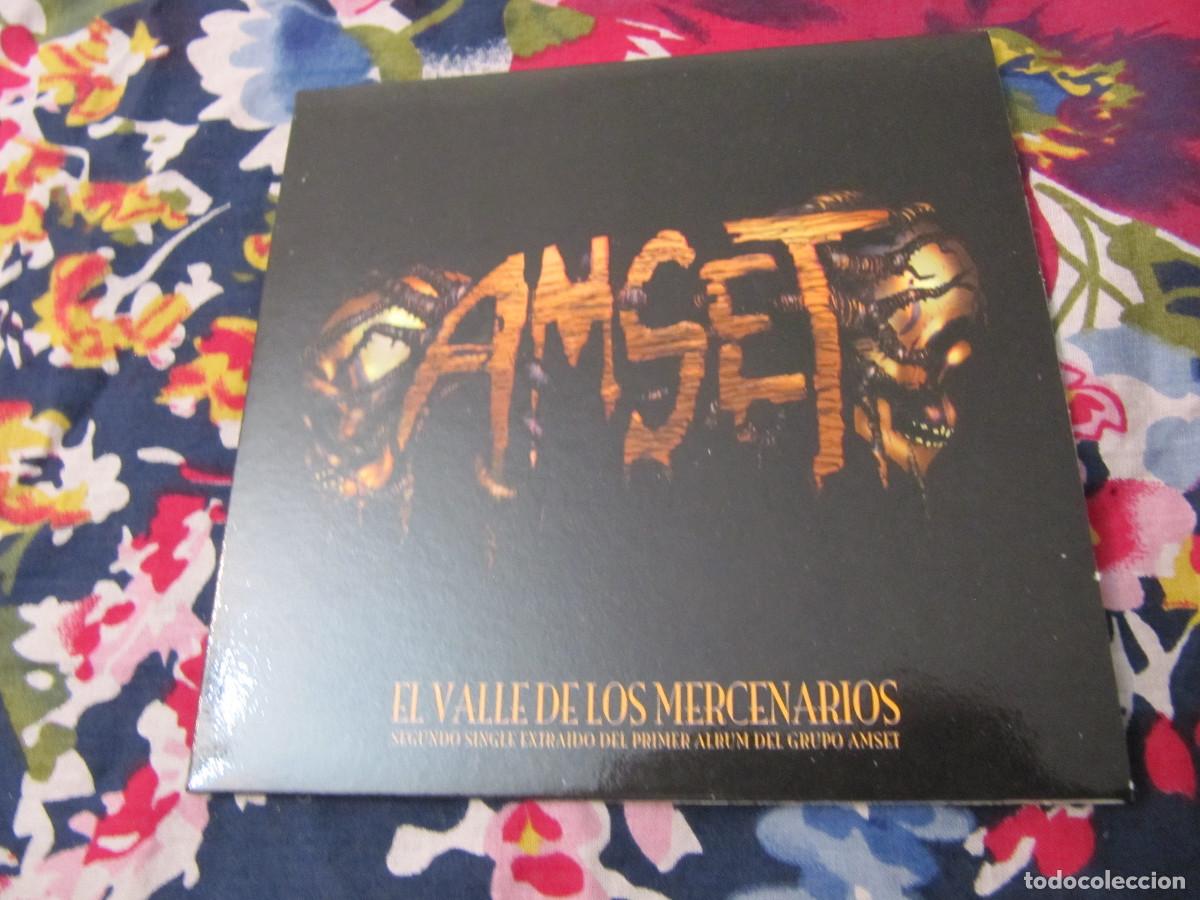 CDs de m&uacute;sica: Amset &ndash; El Valle De Los Mercenarios cd single - Foto 1