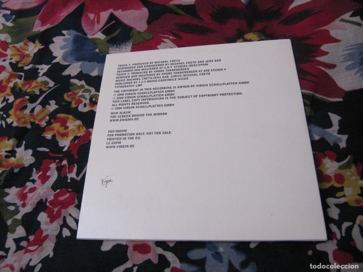 CDs de m&uacute;sica: ENIGMA &ndash; PUSH THE LIMITS - CD SINGLE PROMO - Foto 2