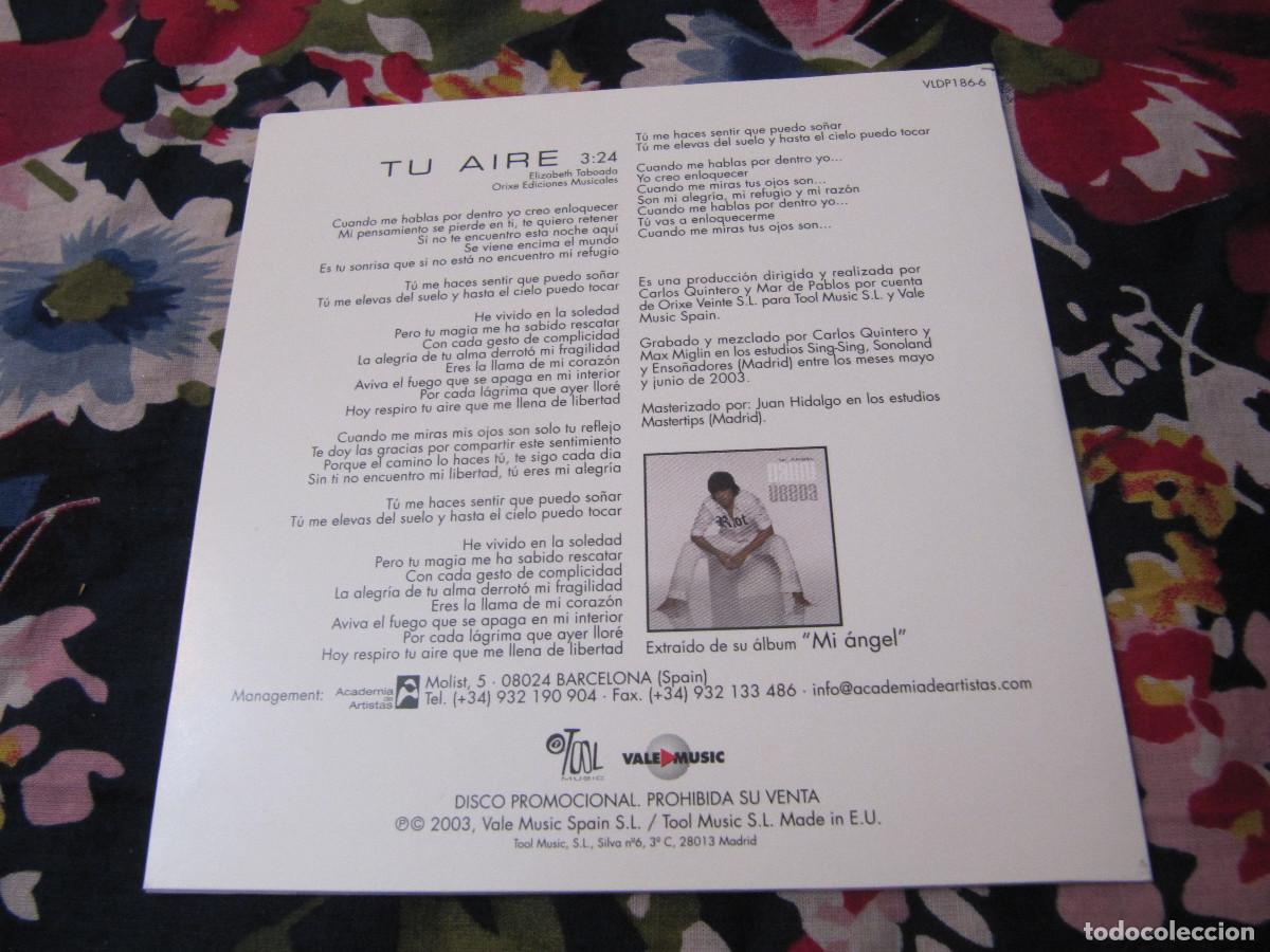 CDs de m&uacute;sica: Danni &Uacute;beda &ndash; Tu Aire - Foto 2