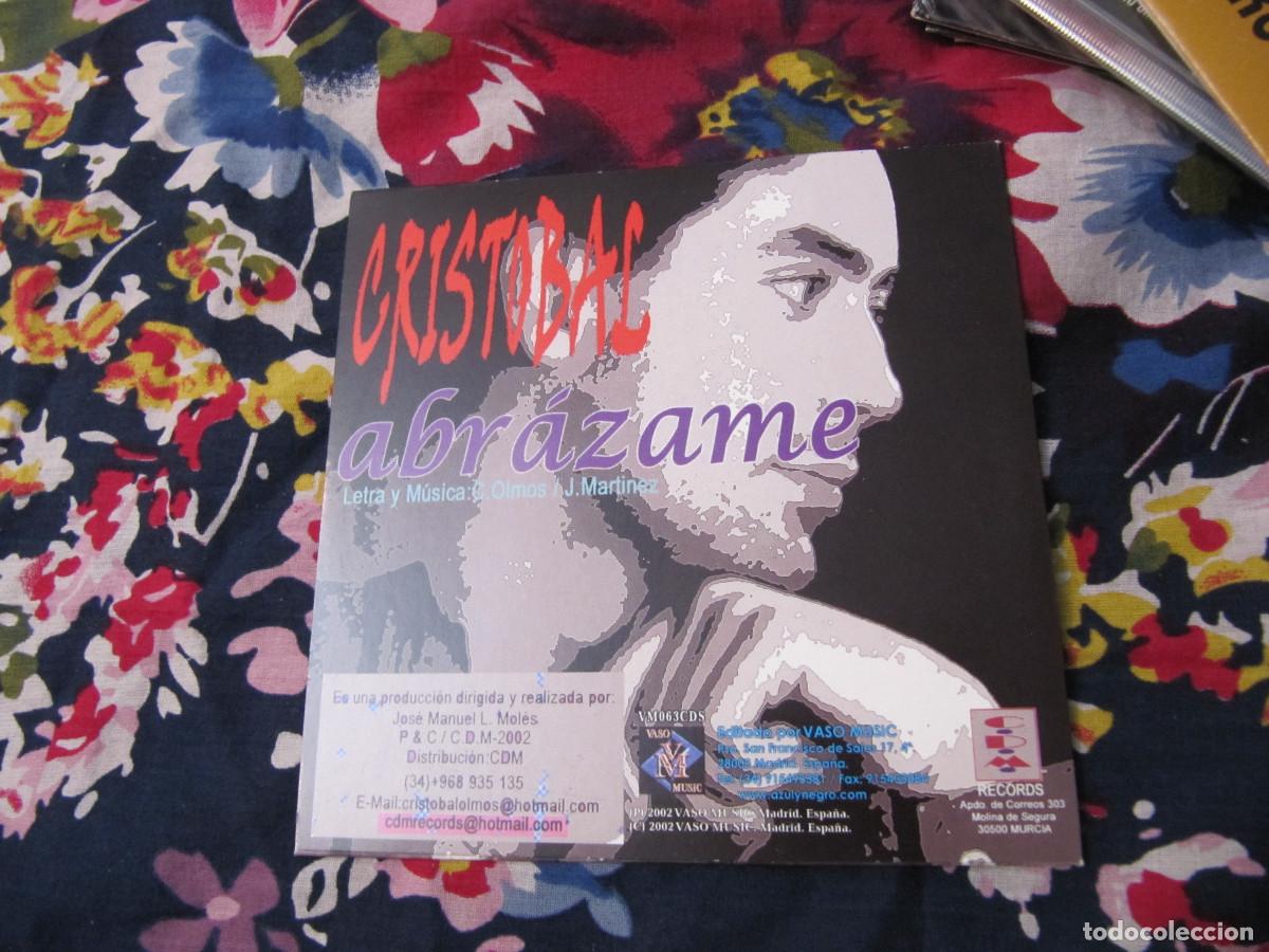 CDs de m&uacute;sica: CRISTOBAL / ABR&Aacute;ZAME CD SINGLE - Foto 2