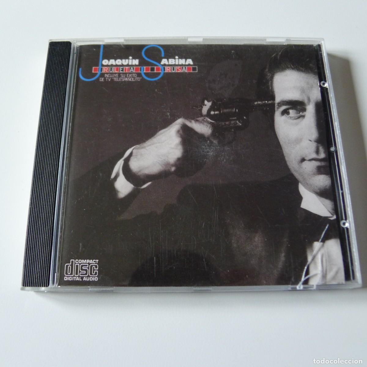 CDs de m&uacute;sica: JOAQU&Iacute;N SABINA - RULETA RUSA - CD - Foto 1