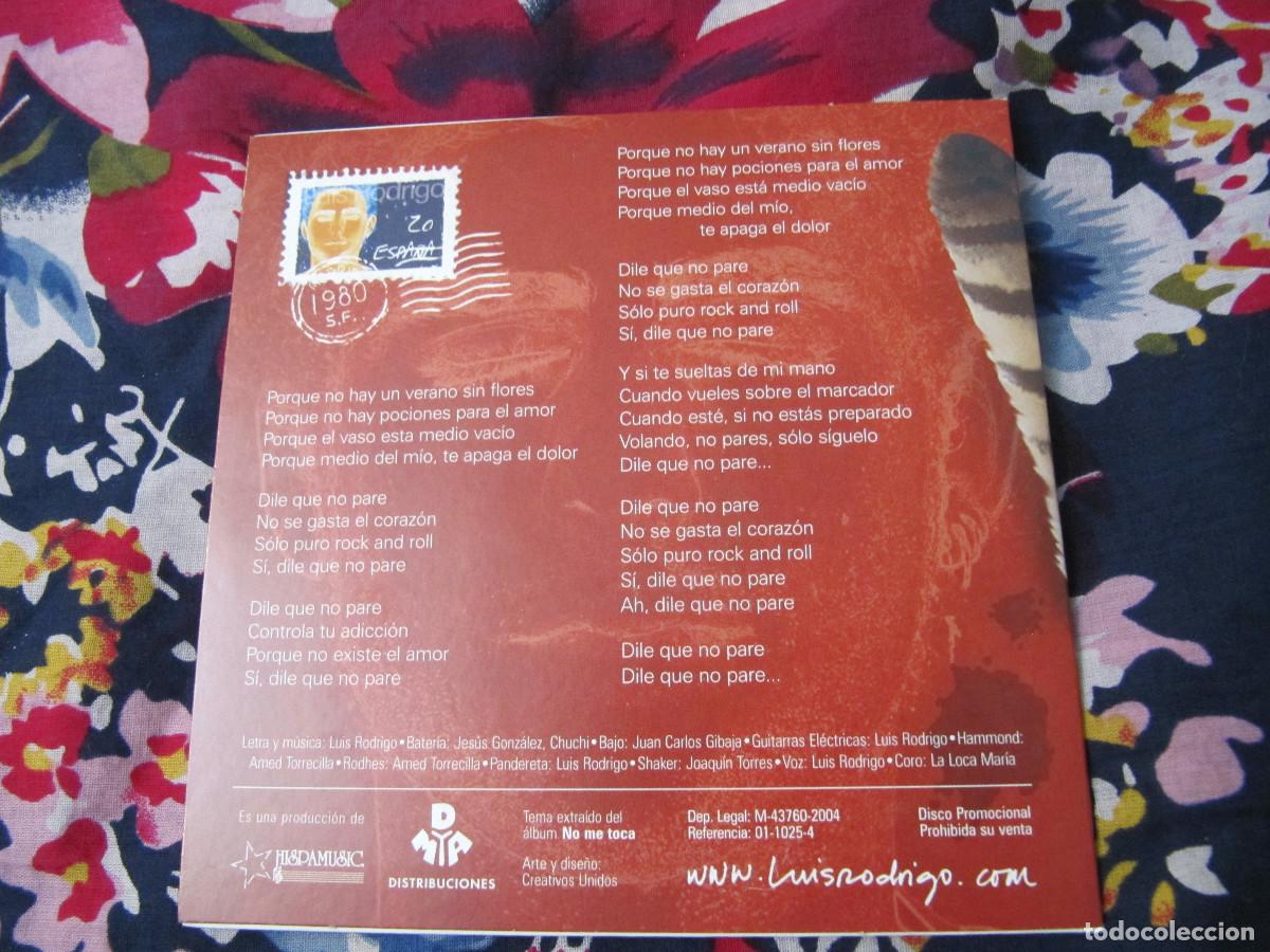 CDs de m&uacute;sica: Luis Rodrigo &ndash; Que No Pare - Foto 2