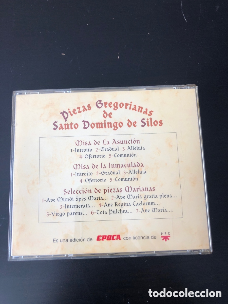 CDs de m&uacute;sica: Piezas gregorianas de santo domingo de silos - Foto 2