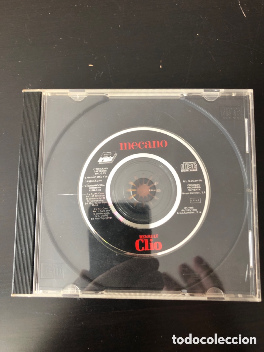 CDs de m&uacute;sica: Mecano renault clio mini-cd - Foto 1