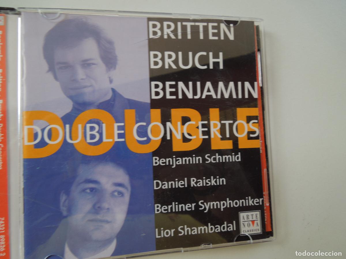 CDs de m&uacute;sica: BRITTEN , BRUCH, BENJAMIN - DOUBLE CONCERTOS - CD - Foto 1