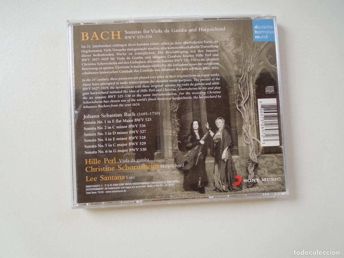 CDs de m&uacute;sica: BACH - PERL SCHORNSHEIM - CD - Foto 3
