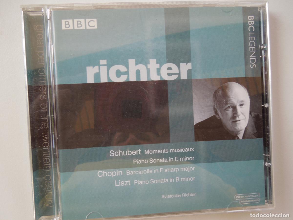 CDs de m&uacute;sica: RICHTER - SCHUBERT - CHOPIN - LISZT - CD - Foto 1
