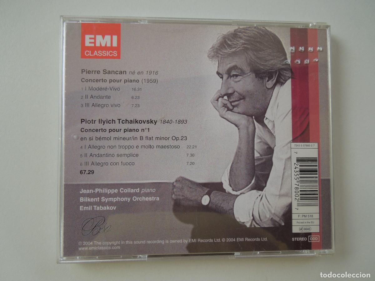 CDs de m&uacute;sica: SANCAN -TCHAIKOVSKY - COLLARD - EMIL TABAKOV - CD - Foto 3