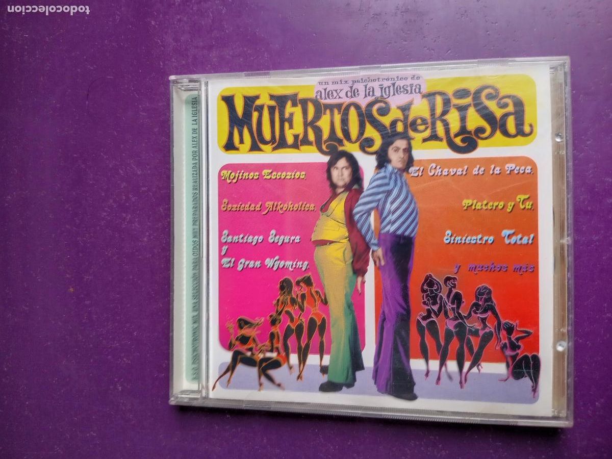 CD de Música: MUERTOS DE RISA - CD DRO 1999 - BSO CINE - SINIESTRO TOTAL, SOZIEDAD ALKOHOLIKA, ROQUE BAÑOS - ETC