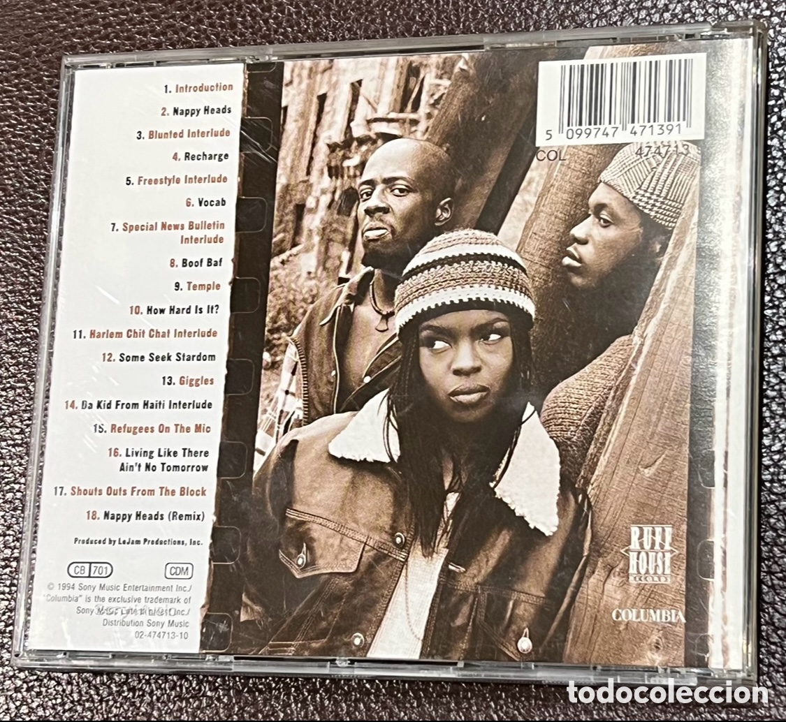 CDs de m&uacute;sica: CD. Fugees. &ldquo;Blunted on Reality&rdquo;. - Foto 2