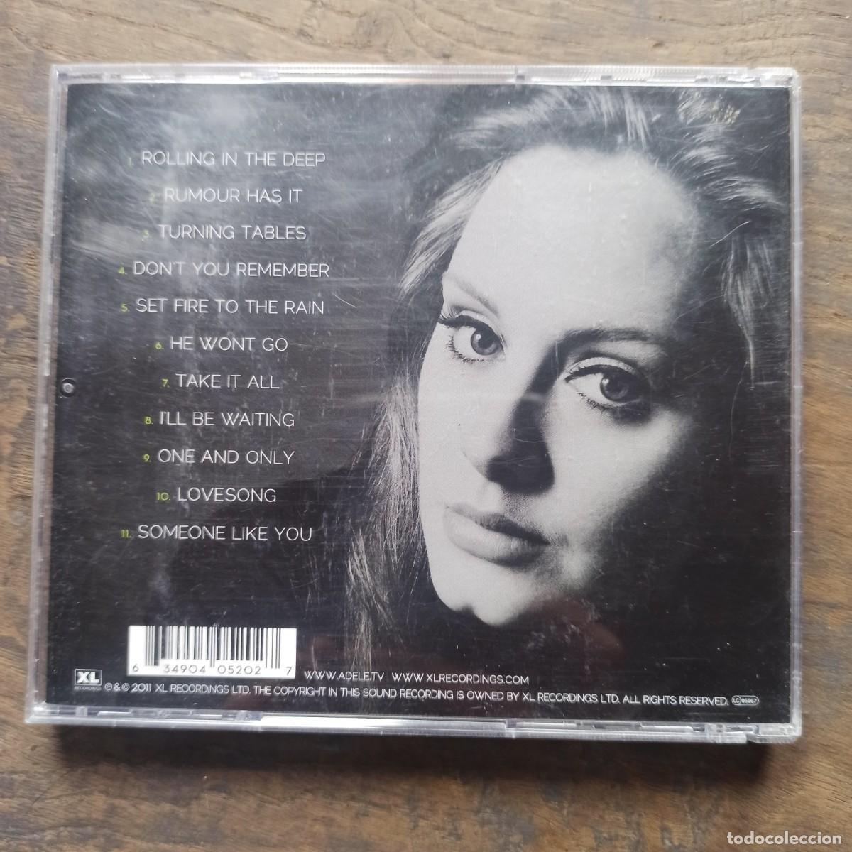 CDs de m&uacute;sica: CD Adele &ndash; 21 - Foto 2