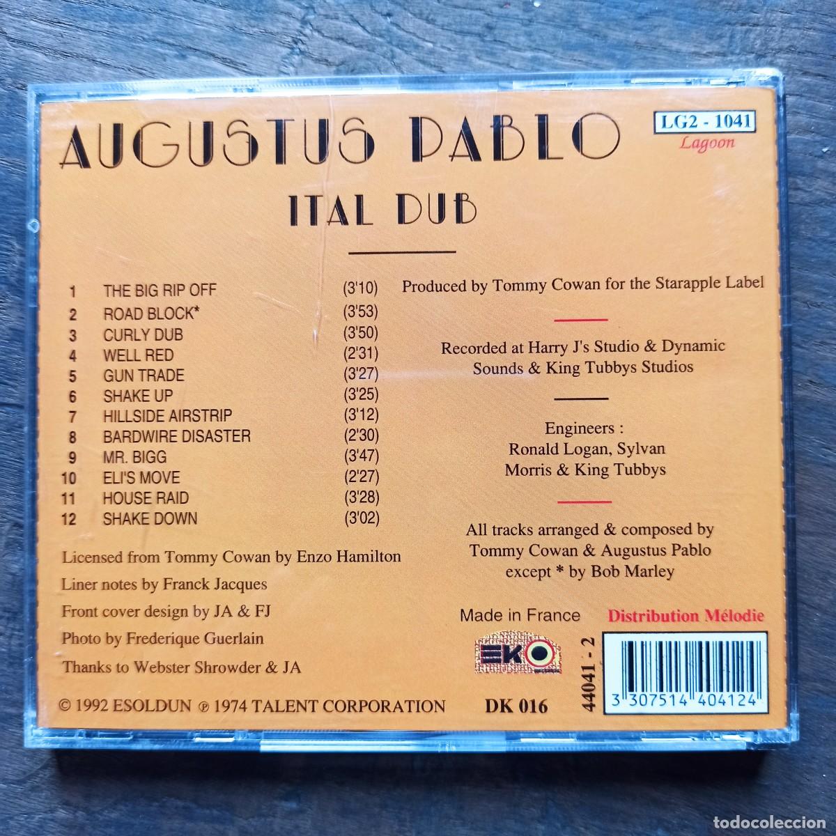 CDs de m&uacute;sica: CD Augustus Pablo &ndash; Ital Dub - Foto 2