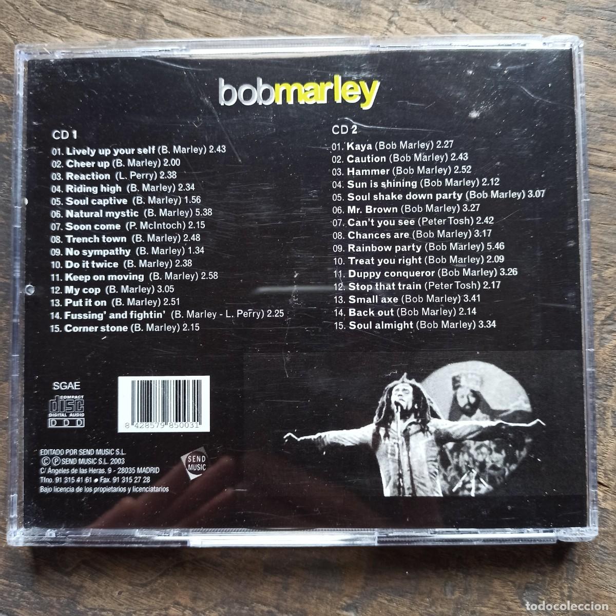 CDs de m&uacute;sica: CD Bob Marley &ndash; Selecci&oacute;n 5 Estrellas - Foto 2